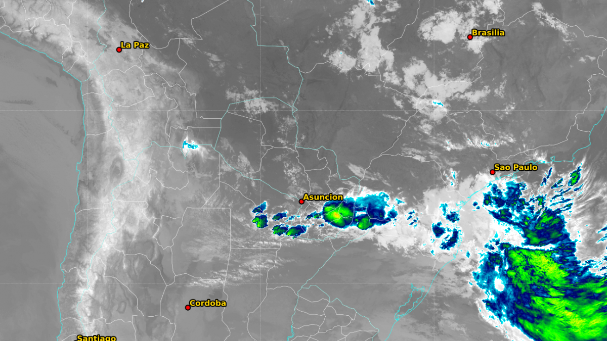 Lluvias con tormentas eléctricas moderadas a fuertes, ráfagas de vientos moderadas a fuertes y la ocasional caída de granizos.