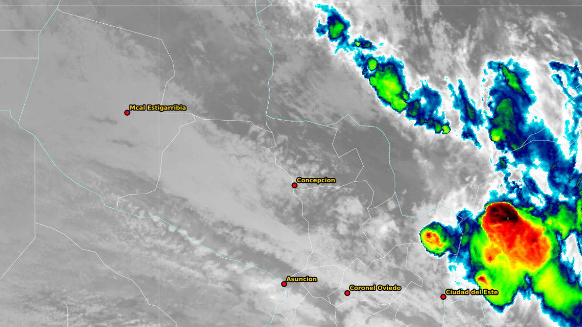 Lluvias con tormentas eléctricas moderadas a fuertes, ráfagas de vientos fuertes a muy fuertes y la ocasional caída de granizos.