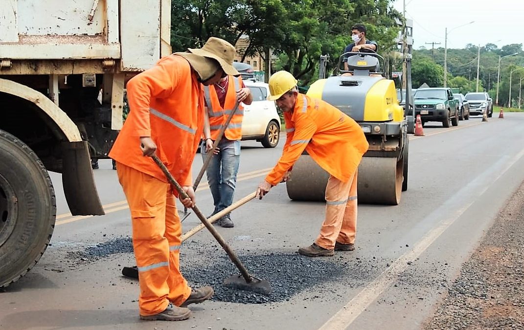 Prosigue recapado de la ruta PY07