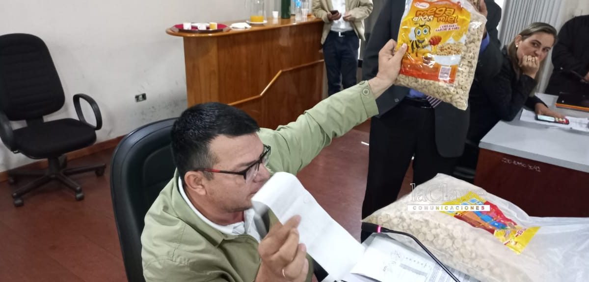 Concejal revela que cereales comprados por Gobernación tiene 300% de sobrecosto