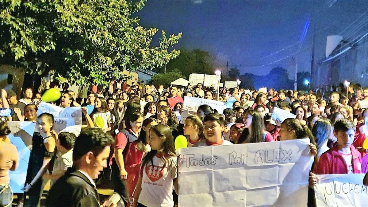 SUCESOS: Comunidad educativa protestó contra inseguridad y violencia de delincuentes en el barrio Fátima