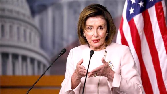 Nancy Pelosi, presidente de la Cámara de Representantes de los EE. UU