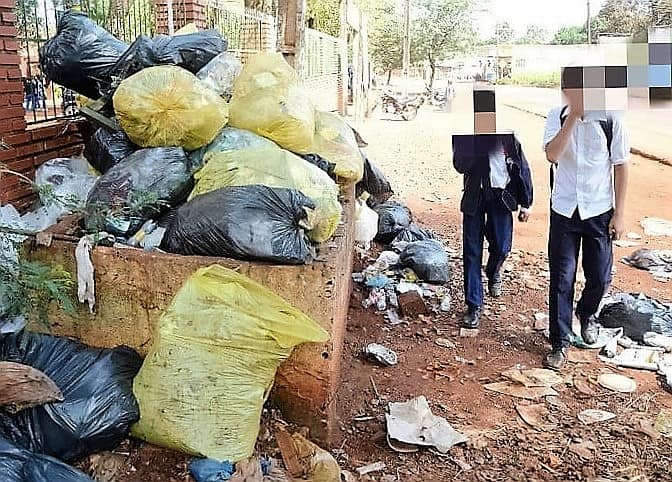 SUCESOS: Colegios de Hernandarias urgen sistema de eliminación de residuos a sus autoridades