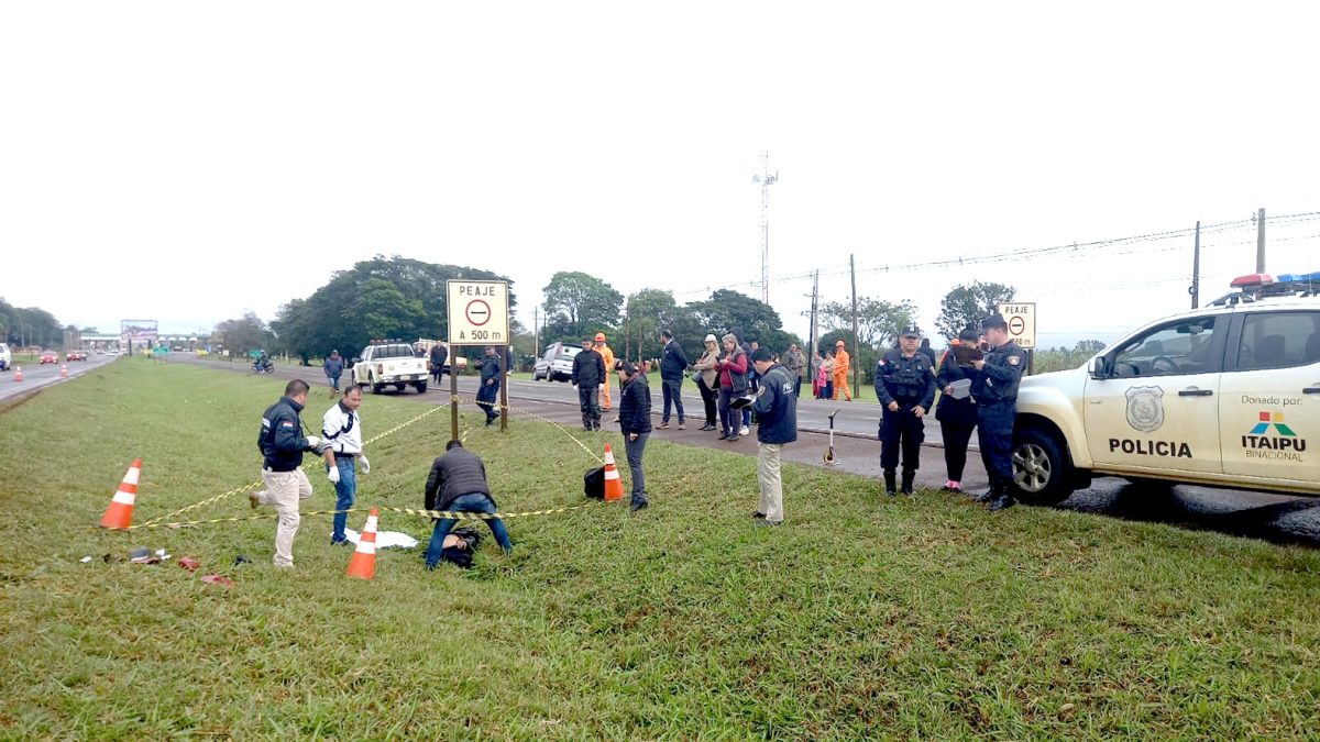 SUCESOS: Buscan a conductor que atropelló y mató a un hombre y se dio a la fuga