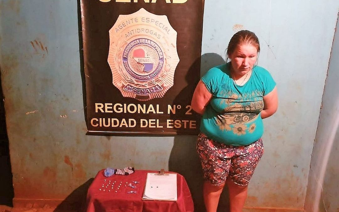 SUCESOS: Senad interviene foco de venta de crack y cocaína en Minga Guazú