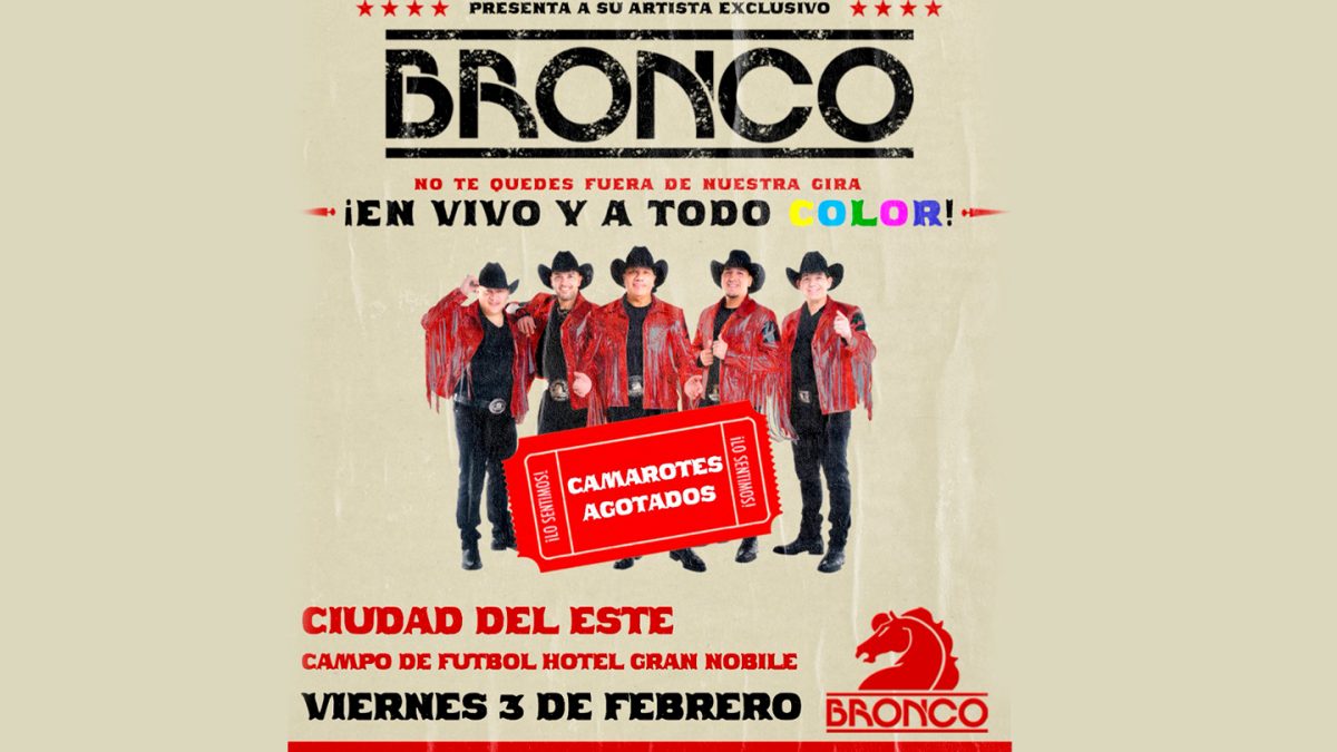 Bronco en Ciudad del Este, A tan solo 30 días del Evento más esperado!!!