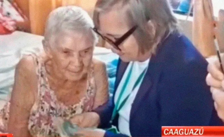 SUCESOS: La odisea de una abuela de 109 años para recibir su pensión