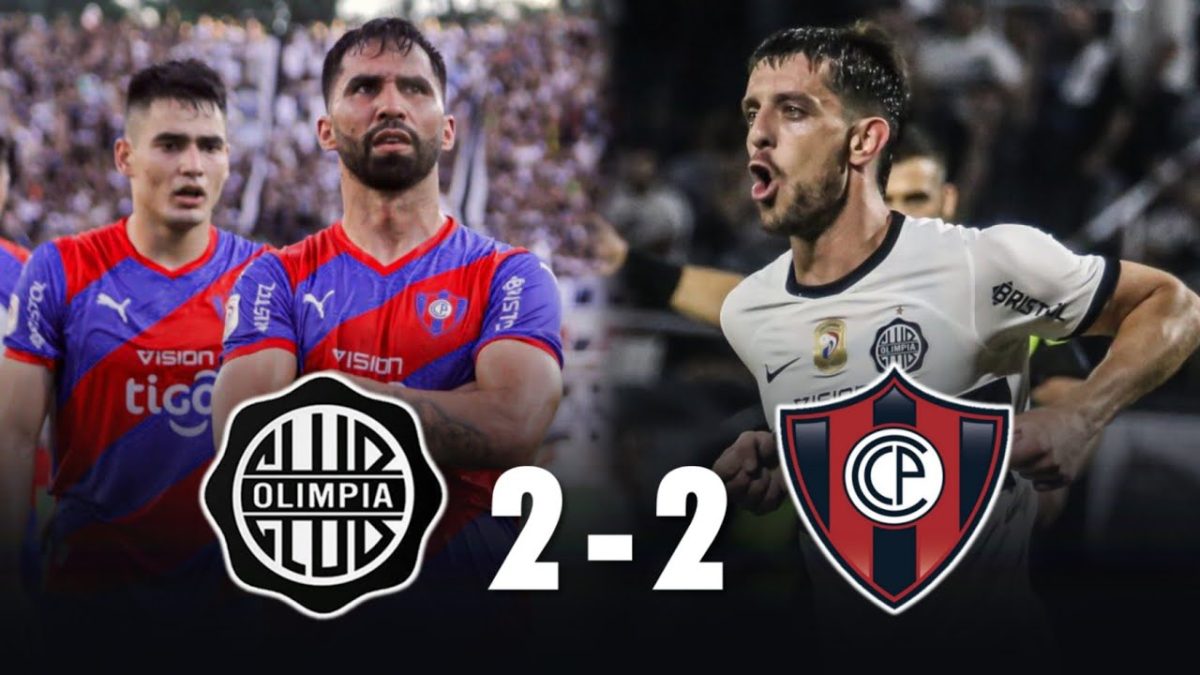 DEPORTES: RESUMEN DEL CLASICO, Olimpia 2-2 Cerro – Todo lo que dejó el clásico del fútbol paraguayo.